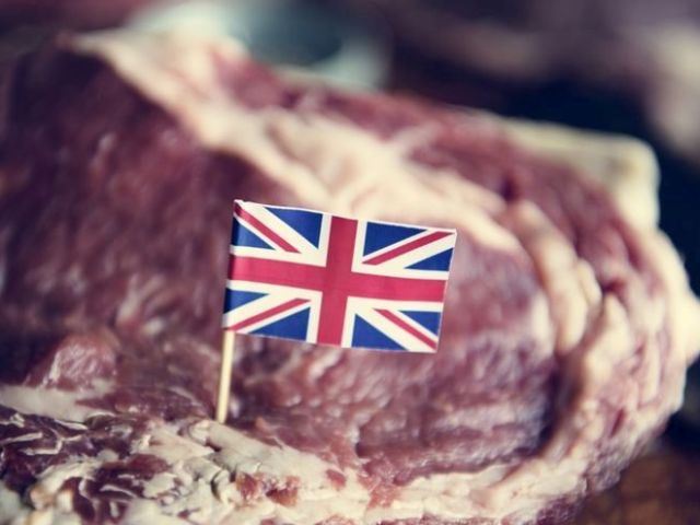 British steak food photography recipe idea